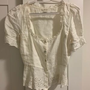 La Bohème Wilfred Blouse (self tan underarm stain)